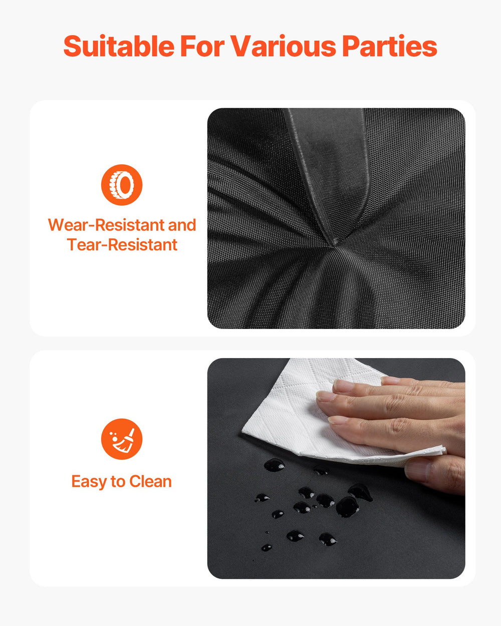 Vevor Inflatable Nightclub 16.4' x 13.1' x 12.5' Blow-Up Party Tent 215 Sq Ft 680W Blower New