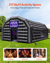 Vevor Inflatable Nightclub 26.2' x 19.7' x 13.1' Blow-Up Party Tent 517 Sq Ft Waterproof 1100W Blower New