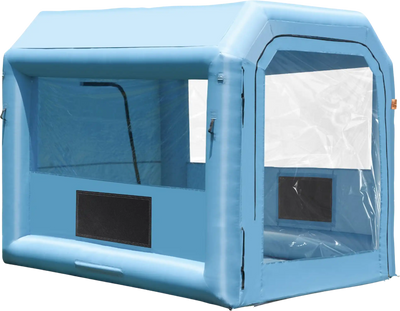 Vevor Inflatable Paint Booth 9.8' x 8.2' x 8.2' with 550W Blower and Air Filter System New