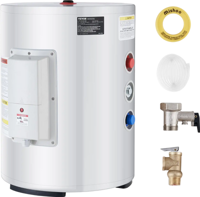Vevor Electric Water Heater 10 Gallon Instant Hot 1600W New