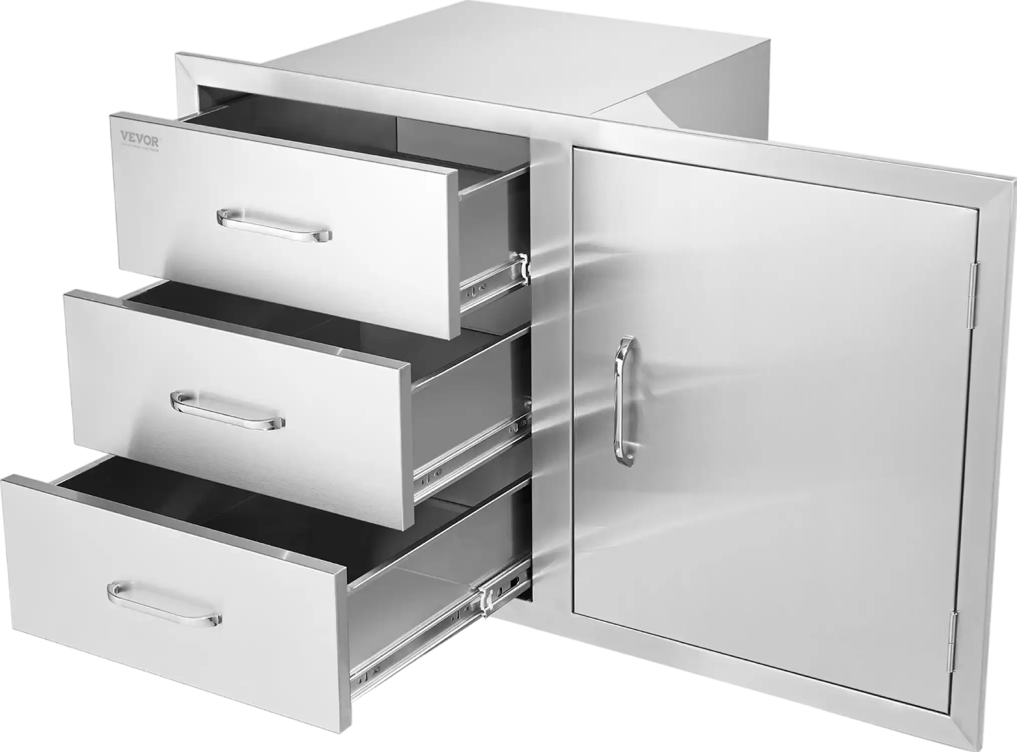 Vevor Outdoor Kitchen Door Triple Drawer Combo 20.8