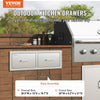 Vevor Outdoor Kitchen Drawers 20" x 30" x 10" Horizontal Double Access Stainless Steel New