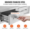 Vevor Outdoor Kitchen Drawers 20" x 30" x 10" Horizontal Double Access Stainless Steel New