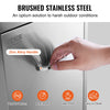 Vevor Pull Out Trash Drawer Stainless Steel for Outdoor Kitchen 17.7" x 22.8" New