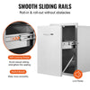 Vevor Pull Out Trash Drawer Stainless Steel for Outdoor Kitchen 17.7" x 22.8" New