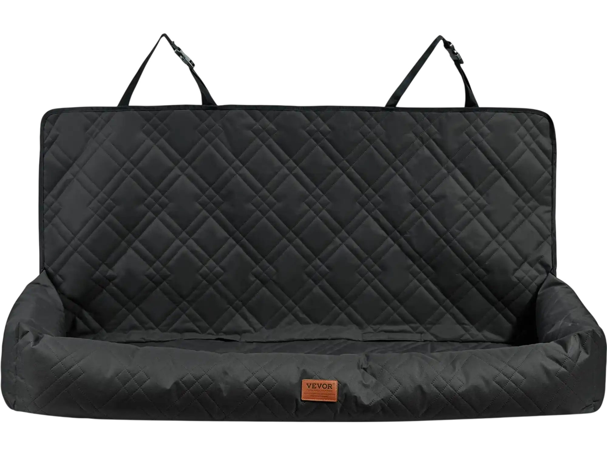 Vevor Dog Car Seat Waterproof Booster Seat for Medium & Large Dogs up to 100 lbs Black New