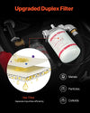 Vevor Portable Diesel Fuel Tank with Electric Transfer Pump 128 Gal. Capacity 10 GPM Flow Rate New