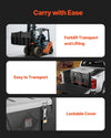 Vevor Portable Diesel Fuel Tank with Electric Transfer Pump 128 Gal. Capacity 10 GPM Flow Rate New