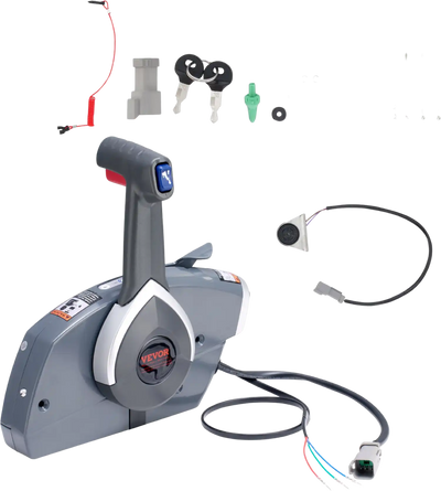 Vevor Boat Throttle Control Side-Mounted Outboard Control Box for Evinrude Johnson Motor New