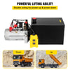 Vevor Hydraulic Pump Double Acting Power Unit 12-Quart Steel Reservoir 12V DC 3200PSI New