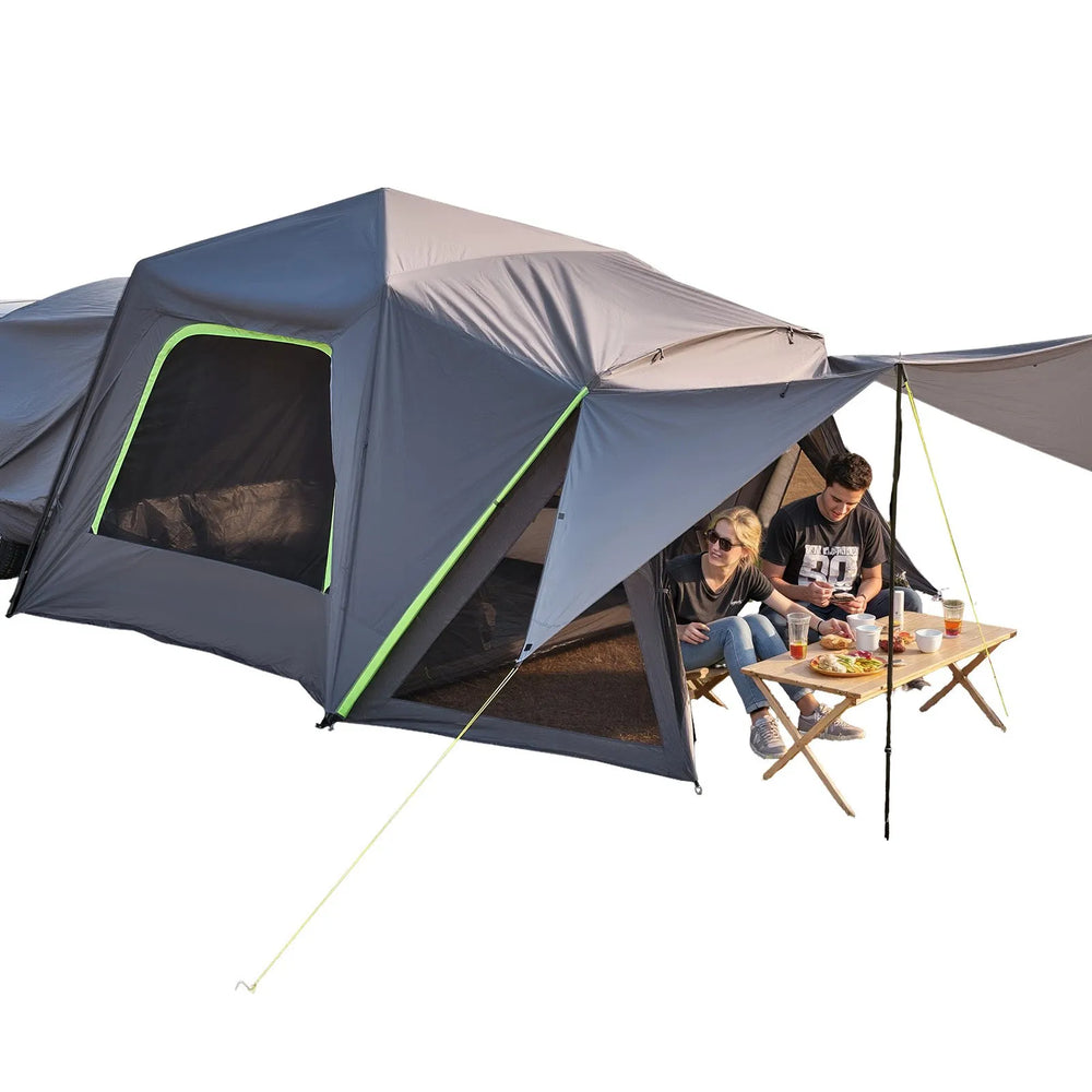 Vevor SUV Camping Tent with Awning 10' x 10' Waterproof 5-8 Person New
