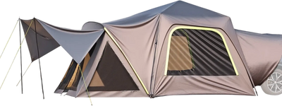 Vevor SUV Camping Tent with Awning 10' x 10' Waterproof 5-8 Person New