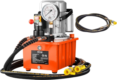 Vevor Hydraulic Pump 10000 PSI 750W 110V Double Acting Manual Valve Electric New