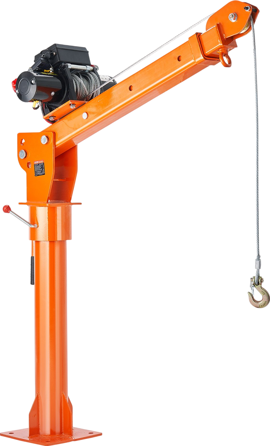 Vevor Crane Hoist for Pickup Truck 360° Rotation 2200 Lbs Load Capacity Wireless Control New