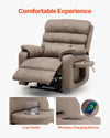 Vevor Power Lift Recliner Chair Lay Flat with Massage and Heat New