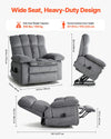 Vevor Power Recliner Chair with Lift to Stand Heat and Massage Dual Motor New