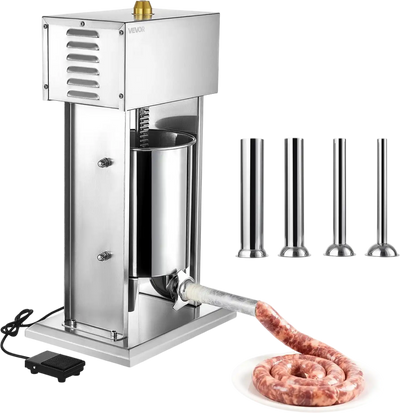 Vevor Electric Sausage Stuffer 22 lbs with Stepless Speed and Control Foot Pedal New