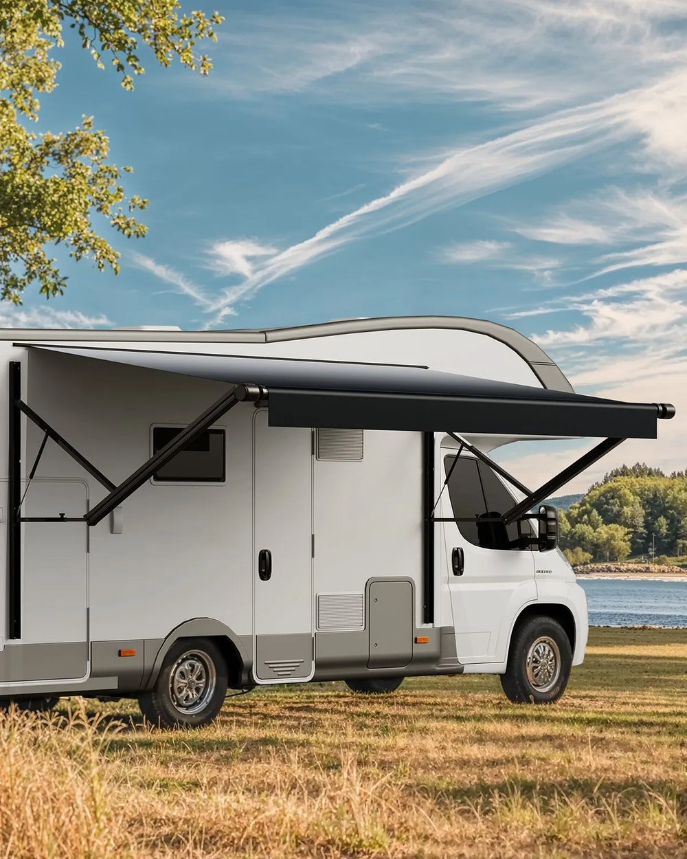 Vevor RV Awning 16 Ft. Replacement Electric Open/Close for DC12V Vehicles New