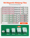 Vevor Mahjong Table with Automatic Shuffler 164-Piece Tile Set Foldable New