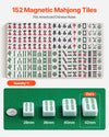Vevor Mahjong Table with Automatic Shuffler 42mm 152-Piece Tile Set Foldable New