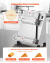 Vevor Pizza Dough Roller Sheeter 3-16 Inch Semi-Automatic Adjustable Thickness 390W New