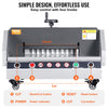 Vevor Electric Paper Cutter 13" Cutting Width 1.57" Thickness with Caster Wheels 120V New