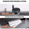 Vevor Electric Paper Cutter 13" Cutting Width 1.57" Thickness with Caster Wheels 120V New