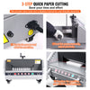 Vevor Electric Paper Cutter 13" Cutting Width 1.57" Thickness with Caster Wheels 120V New