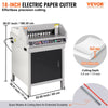 Vevor Electric Hydraulic Paper Cutter 18" Cutting Width 1.57" Thickness with Button Control New