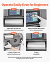 Vevor Electric Paper Cutter Programmable 17.9" Cutting Width 2.2" Thickness 220V New