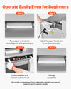 Vevor Electric Paper Cutter 17.7" Cutting Width 1.5" Thickness 500W 110V New