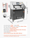 Vevor Electric Paper Cutter 28" Cutting Width 3.03" Thickness 2800W 220V New