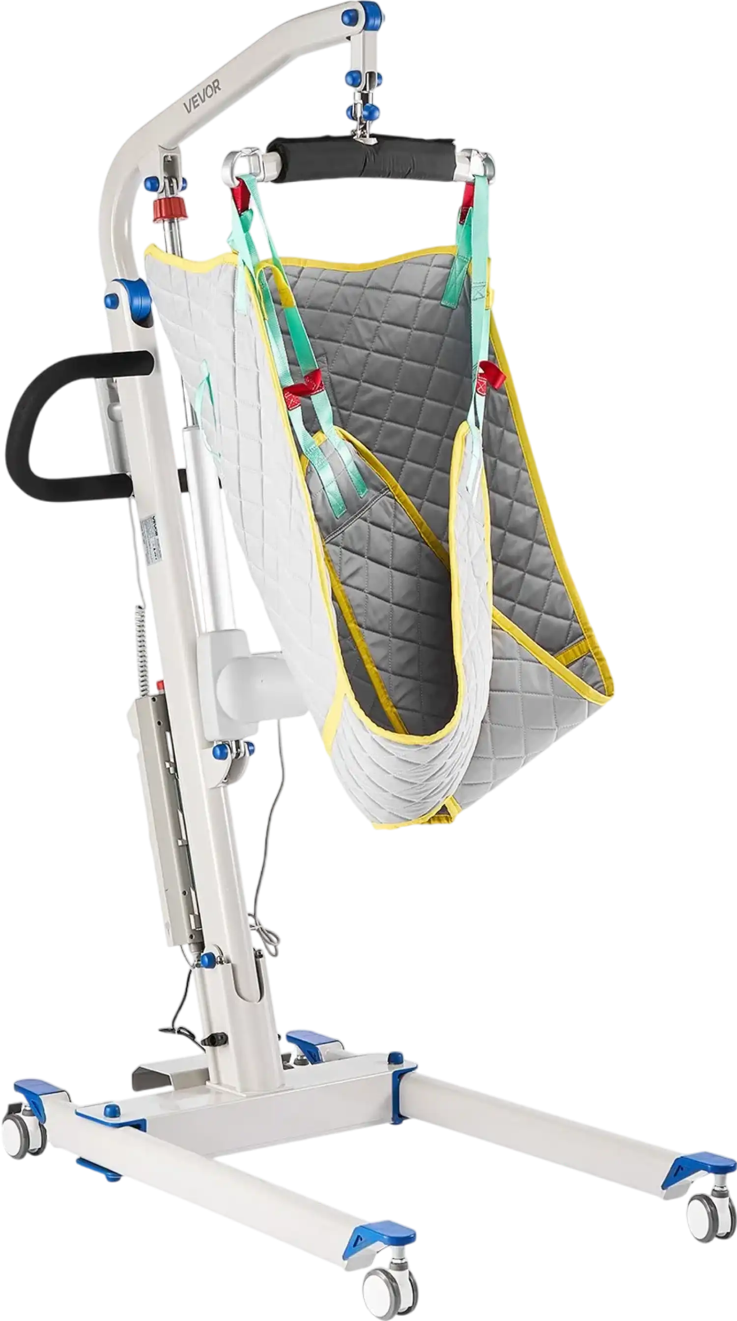 Vevor Electric Patient Lift Folding Transfer Assist with U-Shaped Sling 400 Lbs New