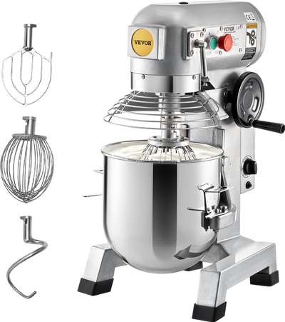 Vevor Commercial Food Mixer 30 Quart 3-Speed Adjustable with Timing Function New