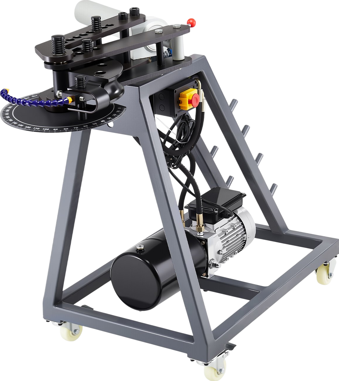 Vevor Electric Tube Bending Machine 750W with 6L Hydraulic Cylinder New