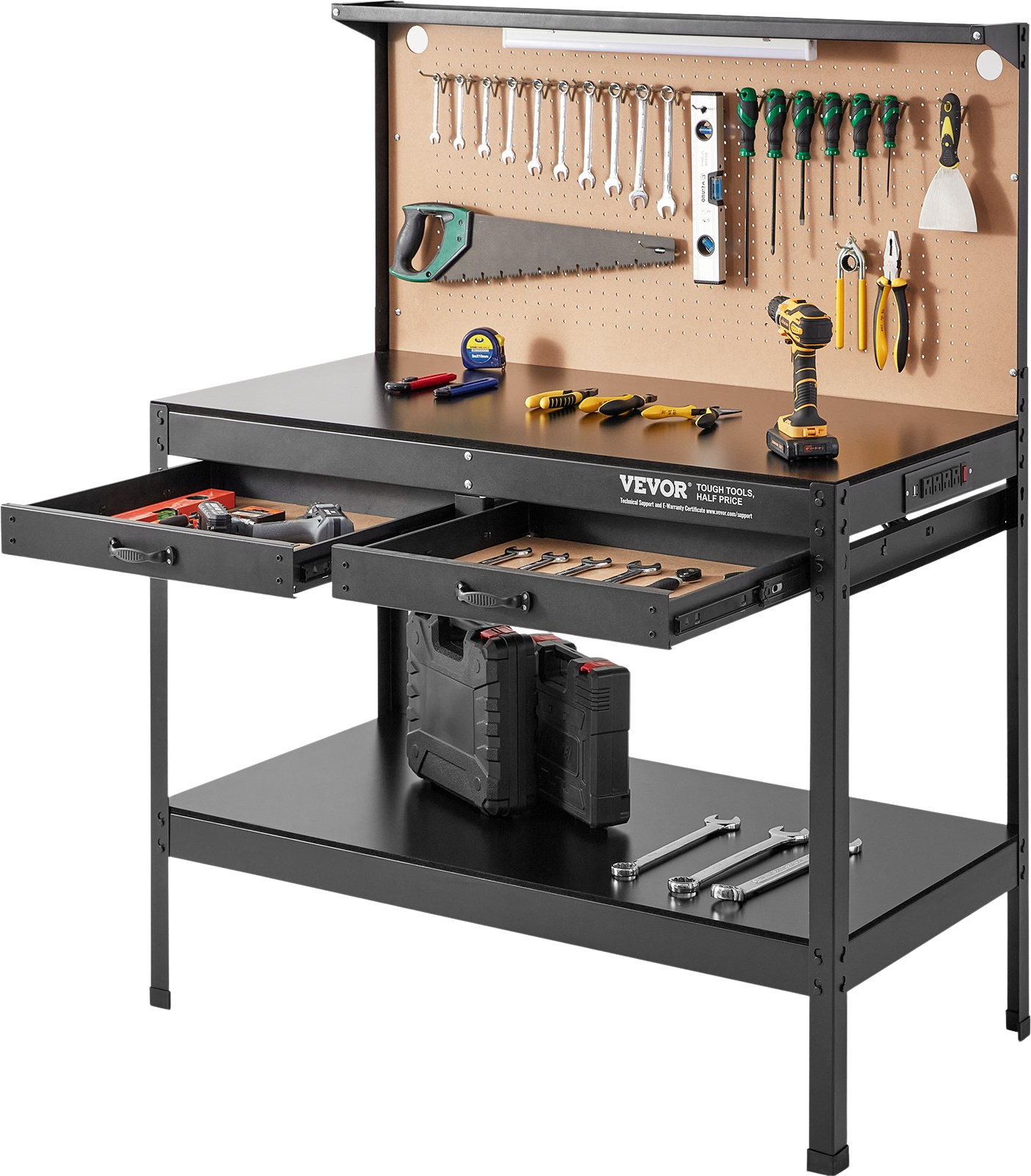 Vevor Workbench A3 Steel 1500W 220 lbs Weight Capacity New