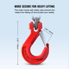 Vevor Chain Sling with Grab Hooks 3/8" x 10' G80 Steel 18,400 Lbs Load Capacity New