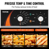 Vevor Countertop Deep Fryer Electric with Integrated Tank 6 Qt. 1750W New
