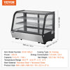 Vevor Refrigerated Display Case 5 Cu.Ft with Adjustable Shelves New