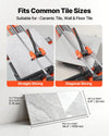 Vevor Manual Tile Cutter 39.4 in. with Spring-Loaded Base and Angle Fence New