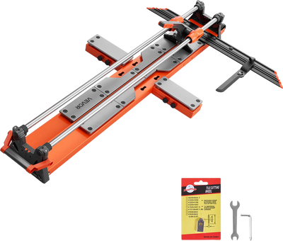 Vevor Manual Tile Cutter 47.2 in. with Spring-Loaded Base and Angle Fence New