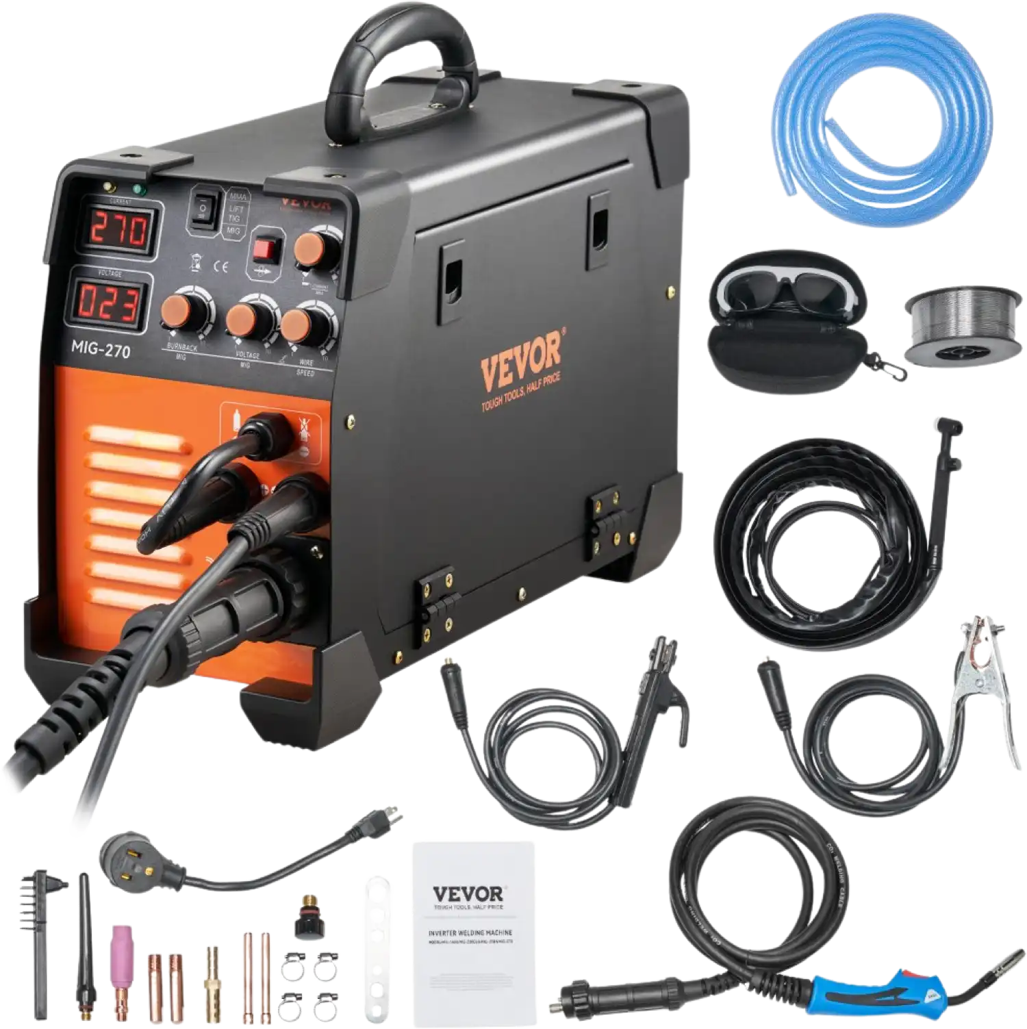 Vevor Mig Welder 3 In 1 Combo Machine 270A MIG MMA TIG 110V/220V New