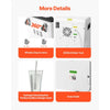 Vevor Hydrogen Inhalation Machine 99.99% High Purity 1800ml/min Dual Port New