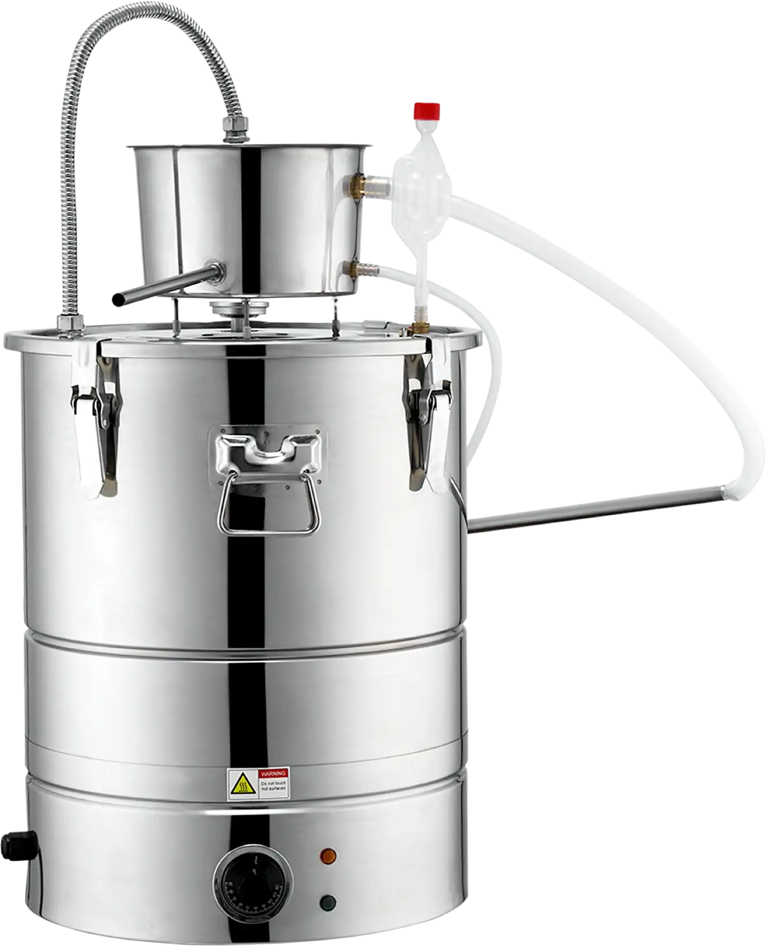 Vevor Alcohol Still 15 Gal 50 L Stainless Steel Distillery Kit for Whisky Wine Brandy New