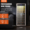 Vevor Wine Fridge with Dual Zone Temperature Control 80 Bottle Capacity New