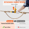 Vevor Ratchet Chain Binder 3/8"-1/2" with G80 Chains 12,000 Lbs Load Limit 2-Pack New