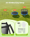Vevor Outdoor Trampoline 16 Ft with Enclosure Net and Thickened Pad New