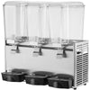 Vevor Commercial Cold Beverage Dispenser 4.75 Gal 3 Tanks 680W Stainless Steel New