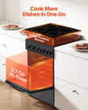 Vevor Electric Range Oven 24" with 4 Burners 2.7 Cu. Ft Capacity New