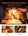 Vevor Electric Range Oven 24" with 4 Burners 2.7 Cu. Ft Capacity New